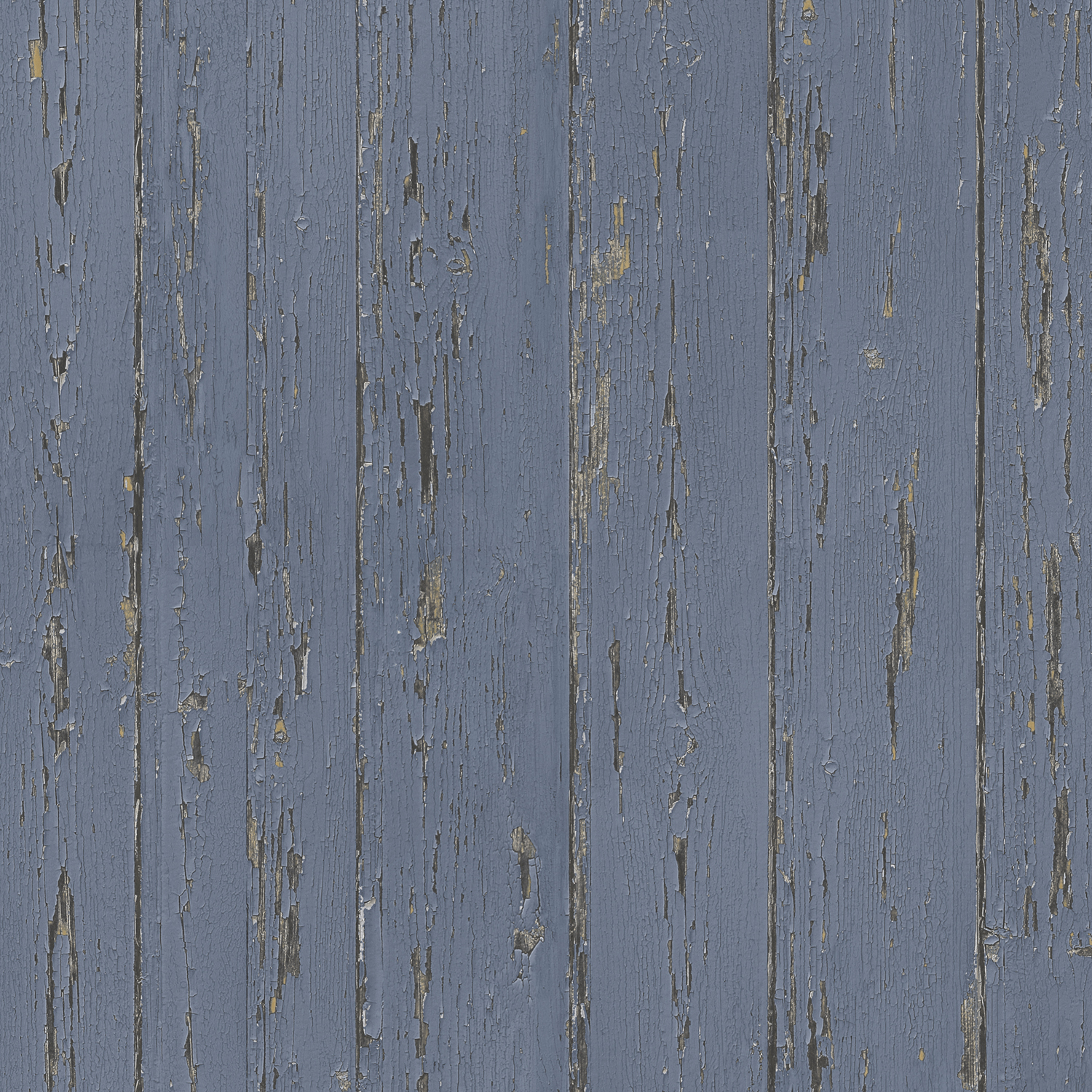 Shiplap Wallpaper Dark Blue